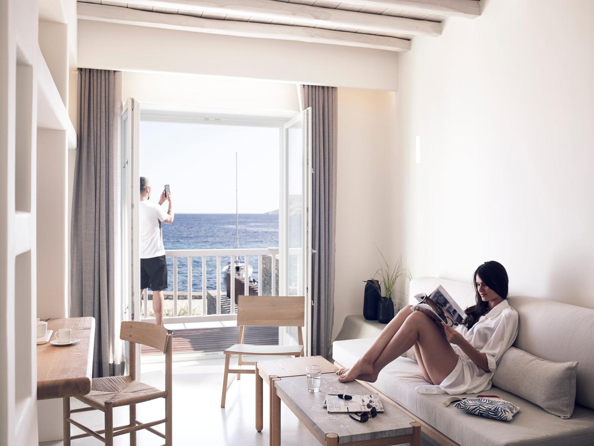 The Coast Bill&Coo-The Leading Hotels Of The World (Adults Only) Agios Ioannis Diakoftis Chambre photo
